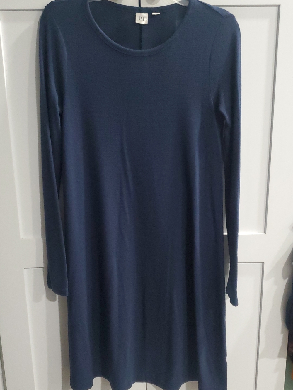 GAP Navy Long Sleeve A-Line Dress